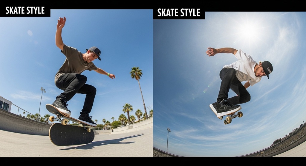 Comparison of vulcanized vs cupsole skate shoe construction