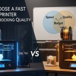 fast budget 3D printer printing prototype at high speed